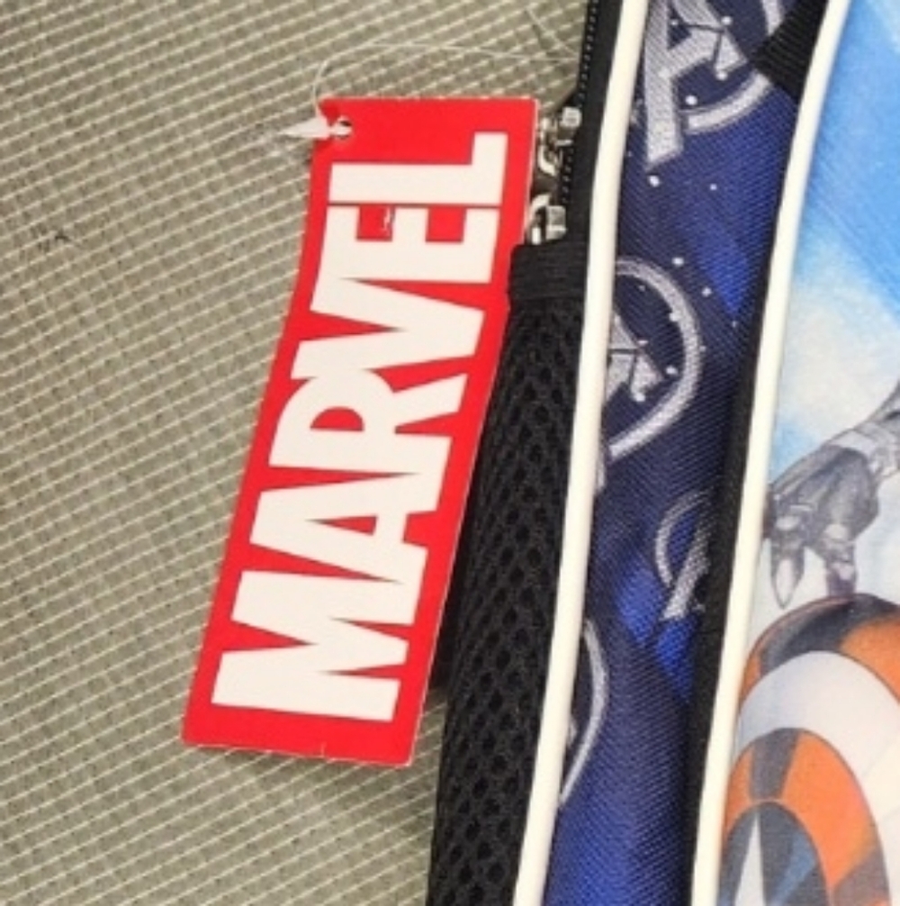 Avengers Kids Backpack - Blue/Green - Picture 3 of 12